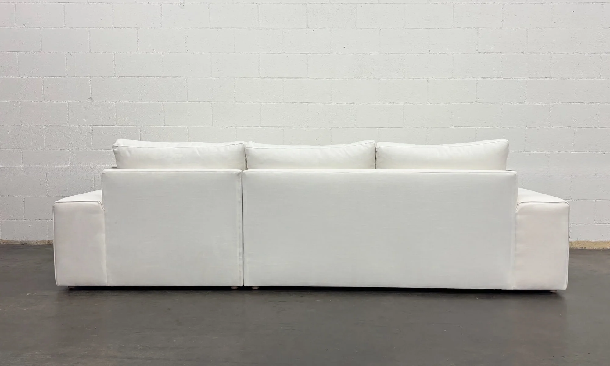 Blumen Chaise Sectional |Double Down | Extra Deep - Image 6