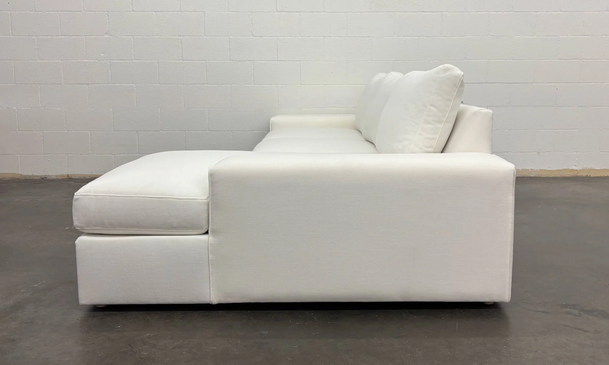Blumen Chaise Sectional |Double Down | Extra Deep - Image 7