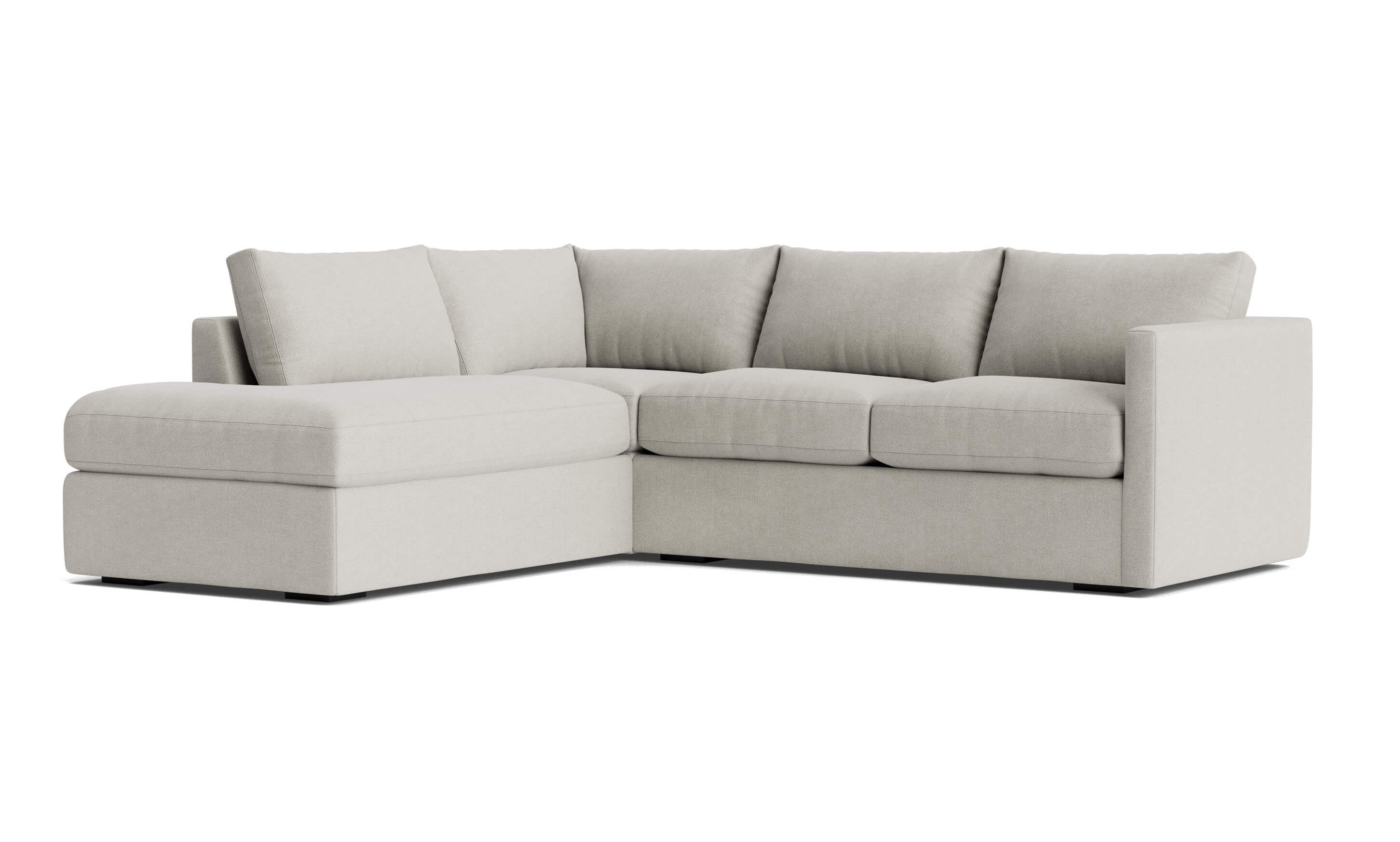 Franklin Bumper Sectional in Natural Latex - Image 4