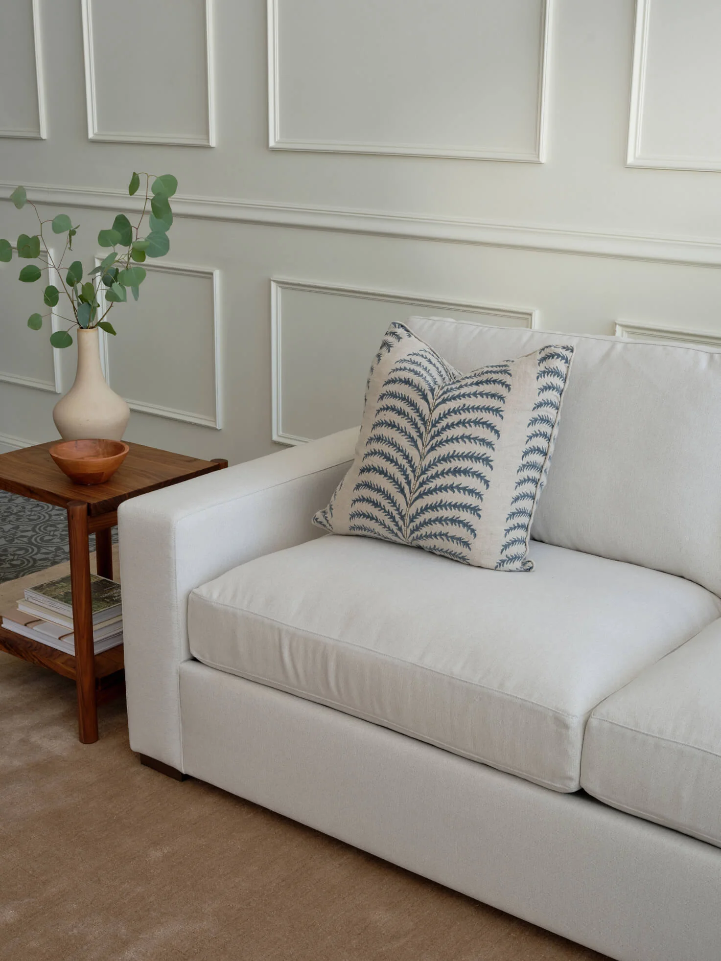 Rio Bumper Sleeper Sectional in Natural Latex - Image 4