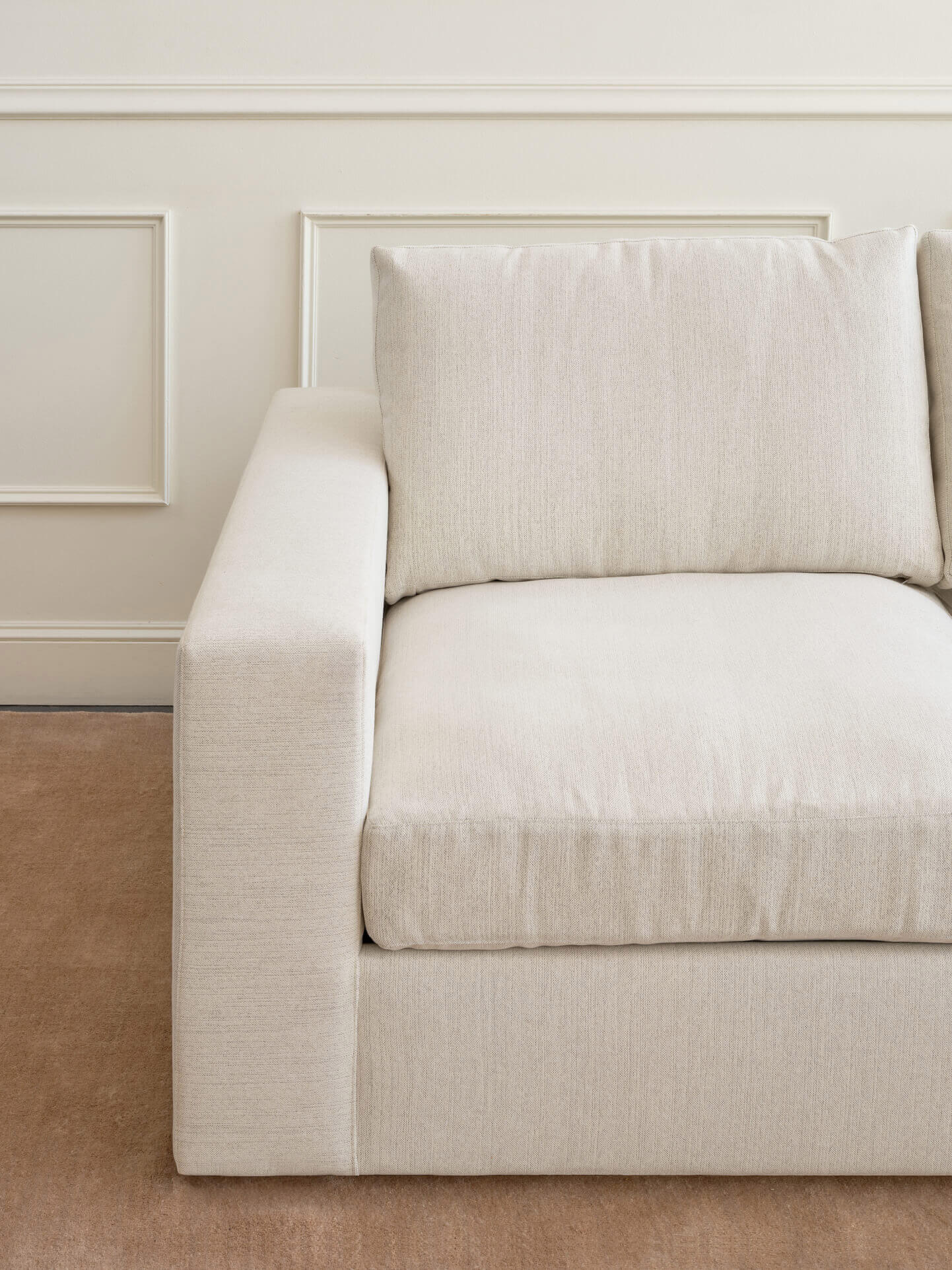 Rio Plush Modular Sofa in Natural Latex - Image 4