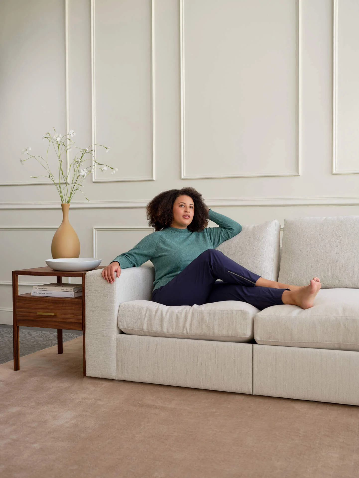 Rio Plush Modular Sofa in Natural Latex - Image 5